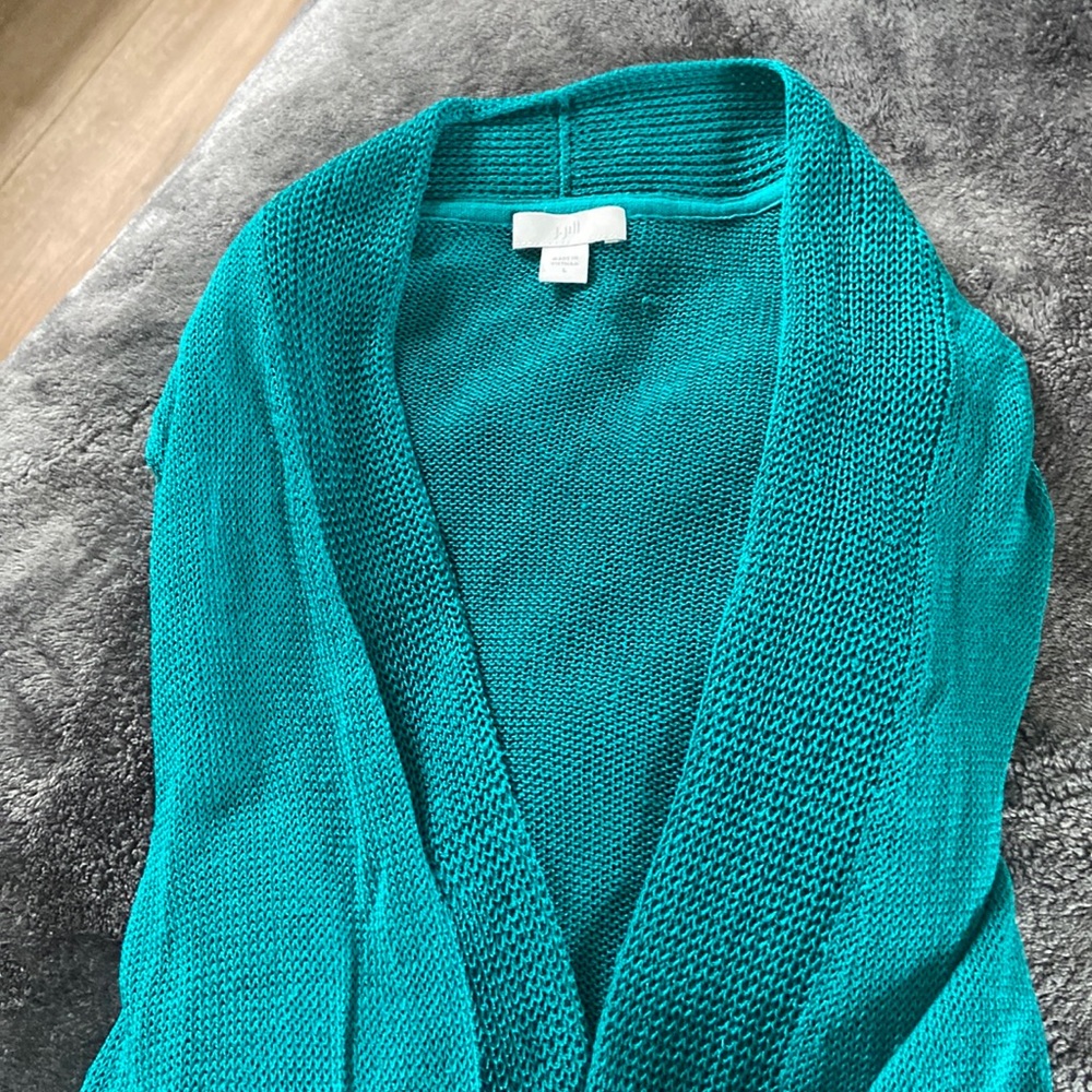 Teal duster